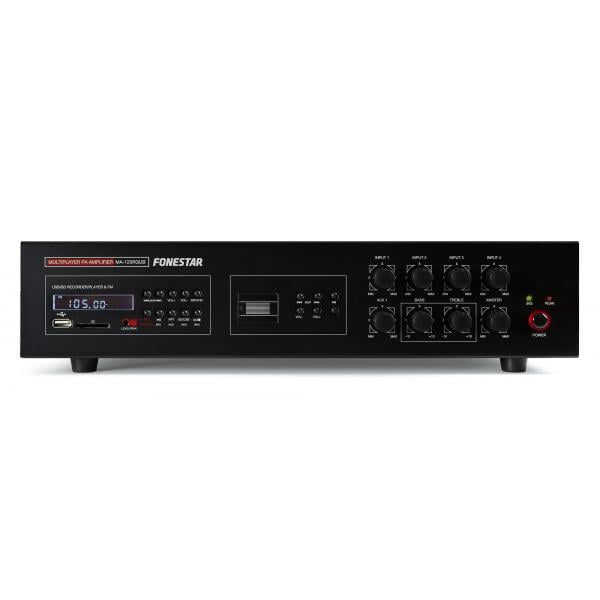 Fonestar MA-125RGUB Amplificador de megafonía USB/MP3/FM 1