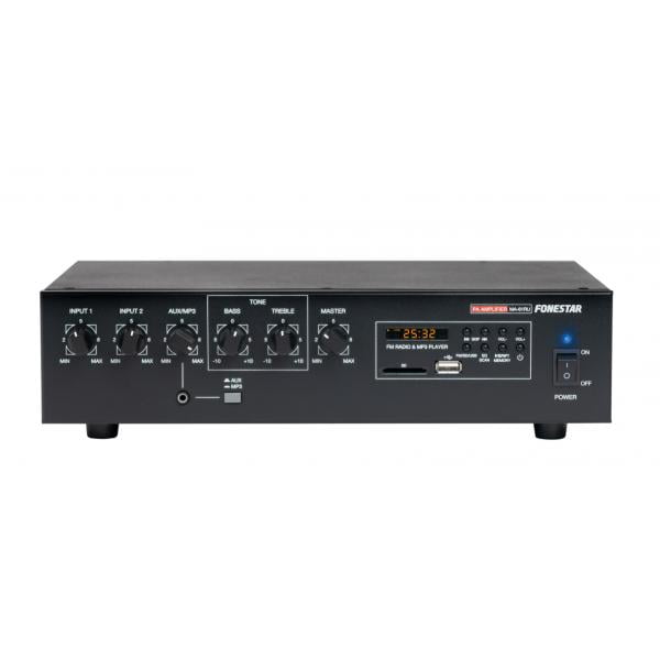 Fonestar MA-61RU Amplificador de megafonía USB/SD/MP3/FM 4