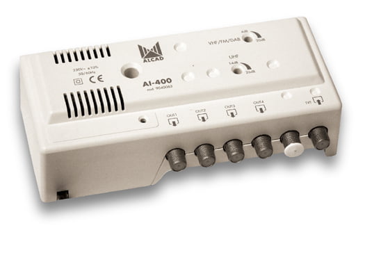 Alcad AI-400 Amplificador Interior 4 Salidas 1