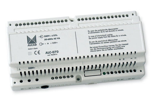 Alcad ALC-070 Alimentador Dc Sistema Digital Teclado 1