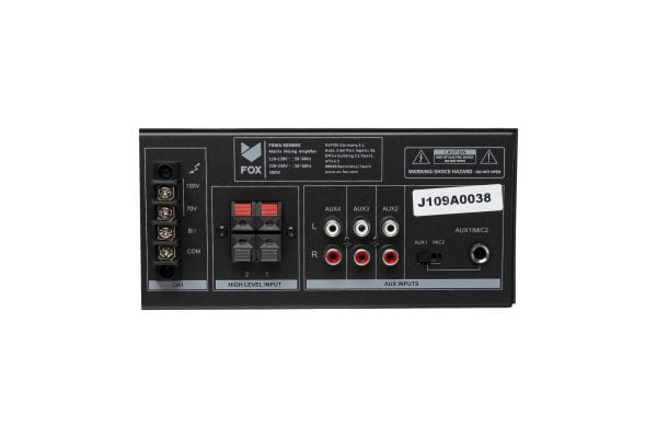 Fox FXMA-5X50MX Amplificador de matriz 5x5 2