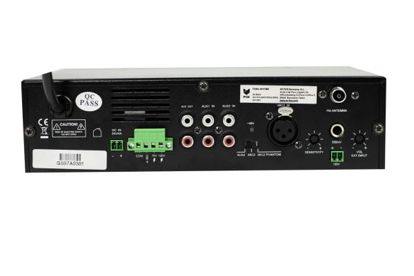 Fox FXMA-061FMB Amplificador de mezcla (6mc) 5