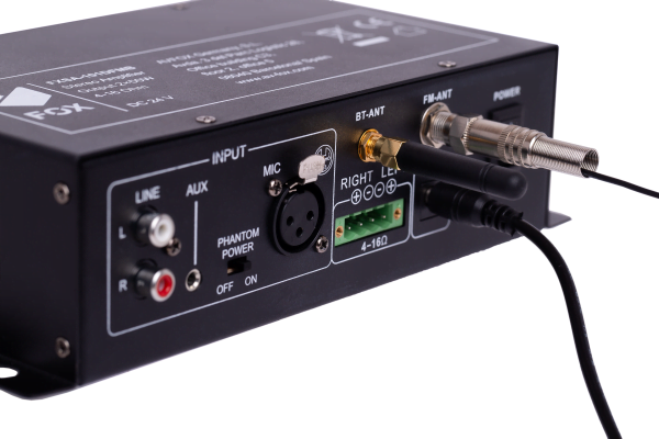 Fox FXSA-101DFMB Pequeño amplificador 9