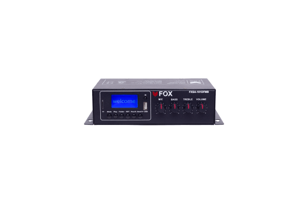 Fox FXSA-101DFMB Pequeño amplificador 7