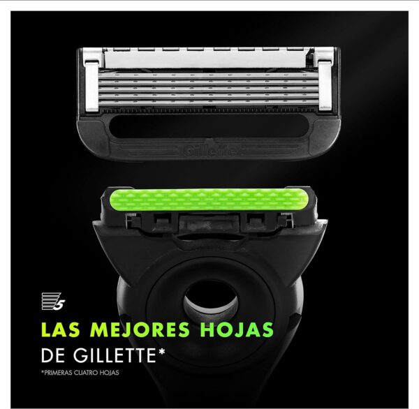 Recambios maquinilla Labs Gillette 12 uds. 3
