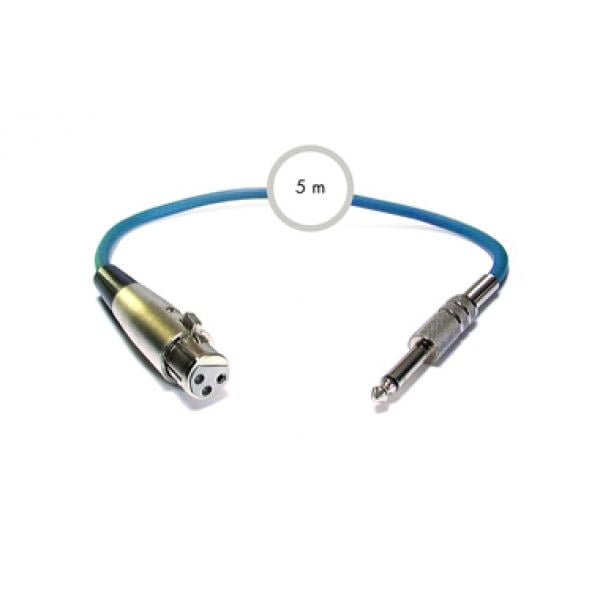 Fonestar SM-676-AZ Cable audio XLR a jack 6'3 mm 1