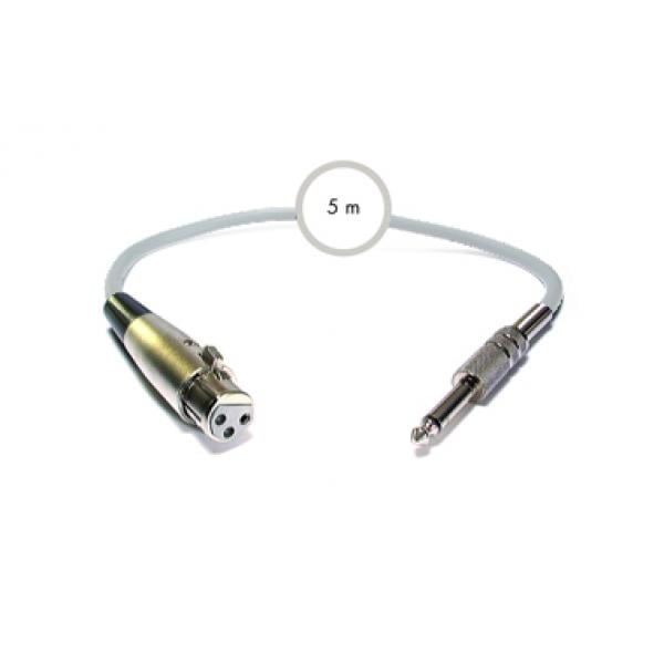 Fonestar SM-676-BL Cable audio XLR a jack 6'3 mm 1