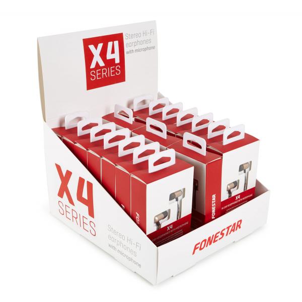 Fonestar X4-LOTE Auriculares con micrófono 1